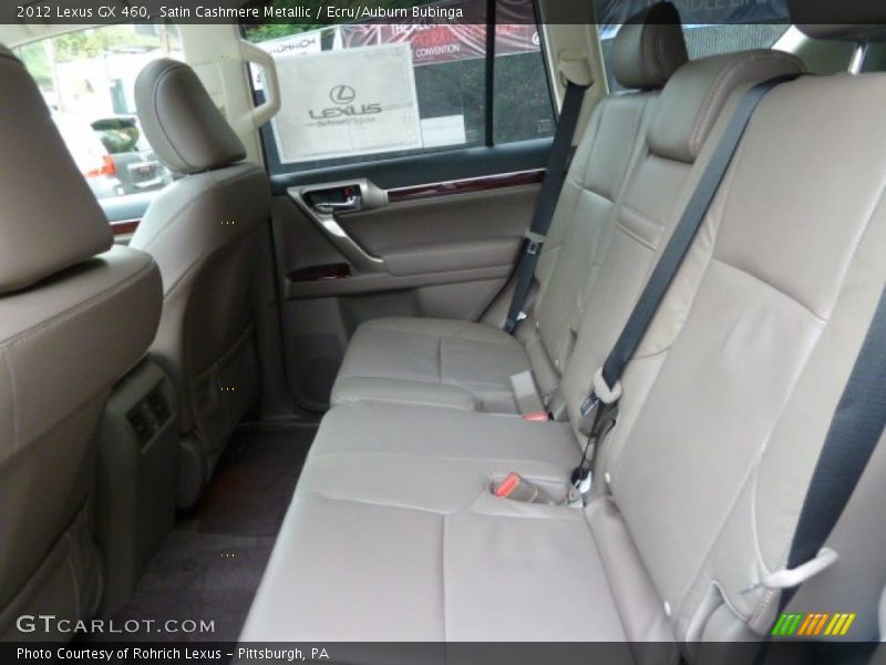 Satin Cashmere Metallic / Ecru/Auburn Bubinga 2012 Lexus GX 460