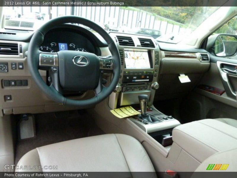 Satin Cashmere Metallic / Ecru/Auburn Bubinga 2012 Lexus GX 460