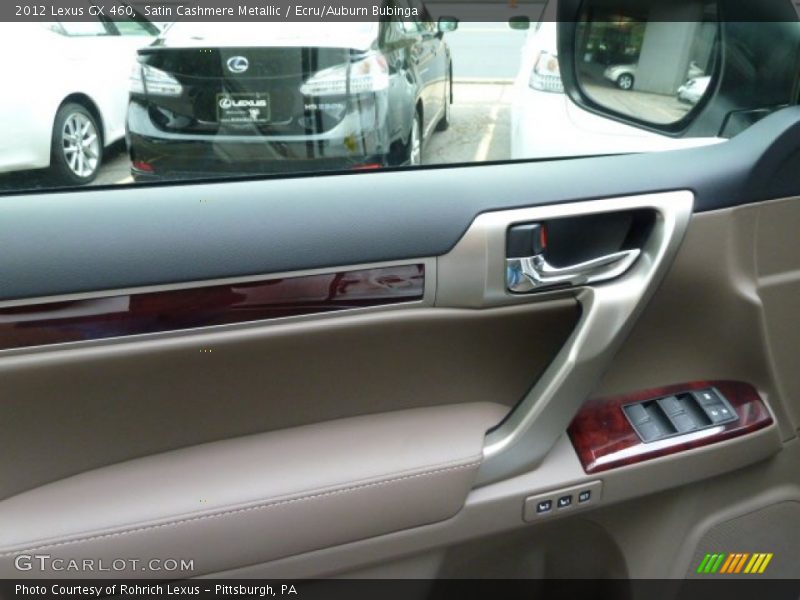 Satin Cashmere Metallic / Ecru/Auburn Bubinga 2012 Lexus GX 460