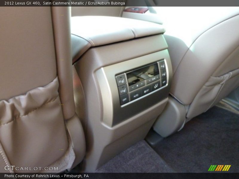 Satin Cashmere Metallic / Ecru/Auburn Bubinga 2012 Lexus GX 460