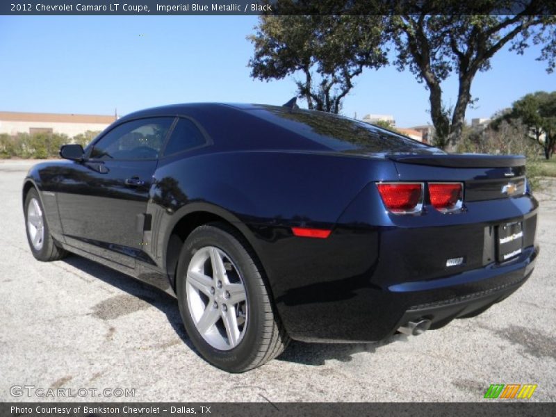 Imperial Blue Metallic / Black 2012 Chevrolet Camaro LT Coupe