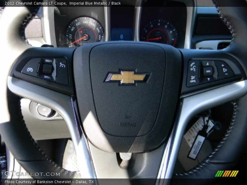Imperial Blue Metallic / Black 2012 Chevrolet Camaro LT Coupe