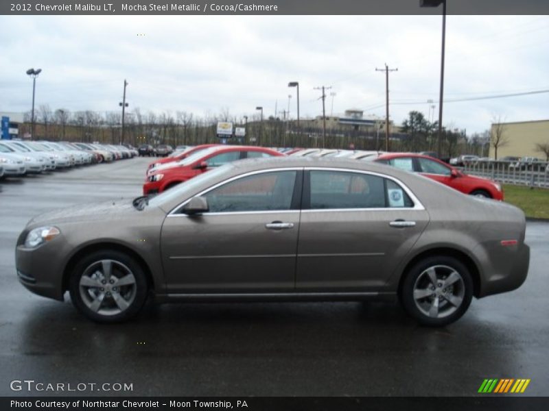 Mocha Steel Metallic / Cocoa/Cashmere 2012 Chevrolet Malibu LT