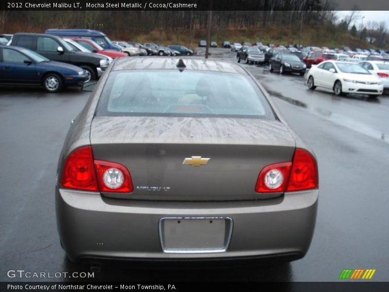 Mocha Steel Metallic / Cocoa/Cashmere 2012 Chevrolet Malibu LT