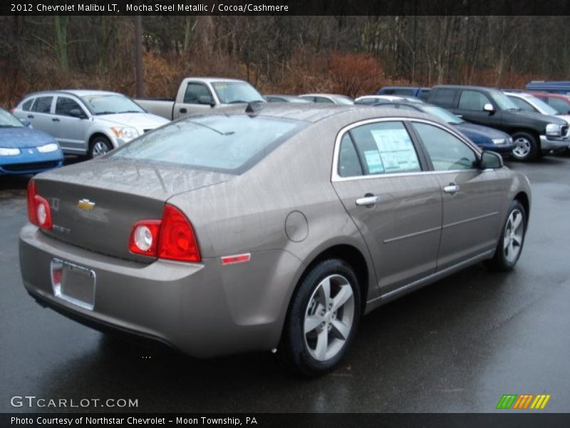 Mocha Steel Metallic / Cocoa/Cashmere 2012 Chevrolet Malibu LT