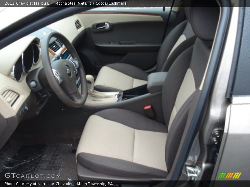 Mocha Steel Metallic / Cocoa/Cashmere 2012 Chevrolet Malibu LT