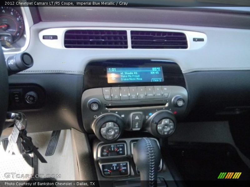 Imperial Blue Metallic / Gray 2012 Chevrolet Camaro LT/RS Coupe