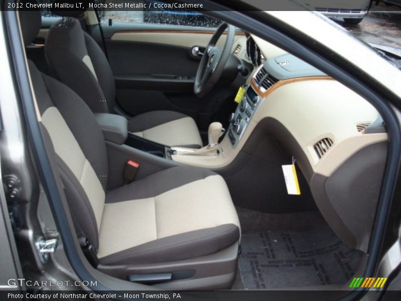 Mocha Steel Metallic / Cocoa/Cashmere 2012 Chevrolet Malibu LT