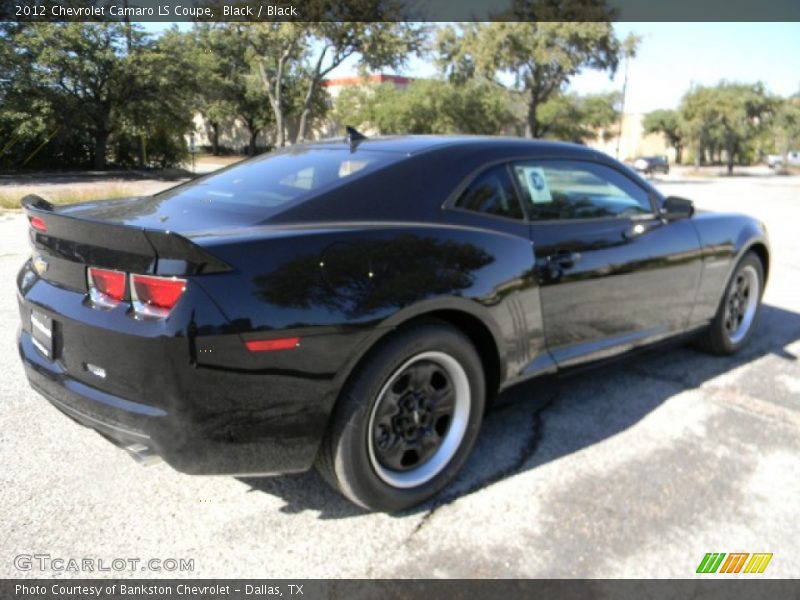 Black / Black 2012 Chevrolet Camaro LS Coupe