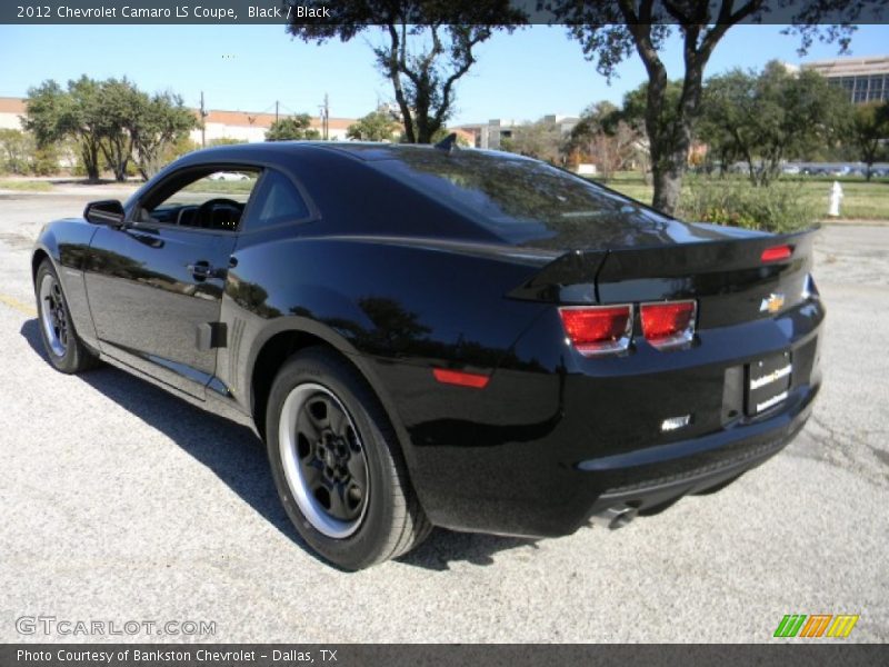 Black / Black 2012 Chevrolet Camaro LS Coupe