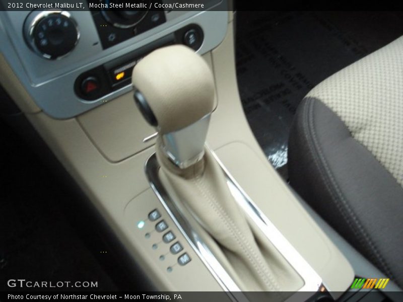 Mocha Steel Metallic / Cocoa/Cashmere 2012 Chevrolet Malibu LT