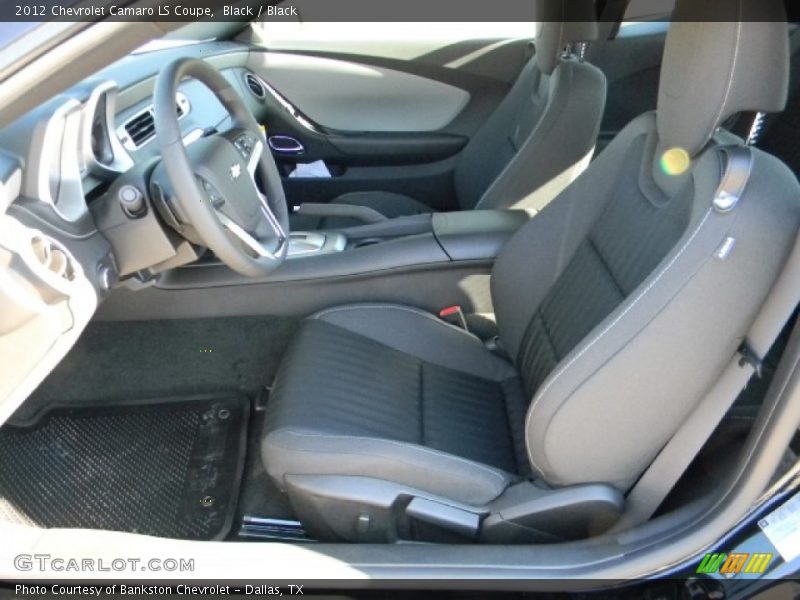 Black / Black 2012 Chevrolet Camaro LS Coupe