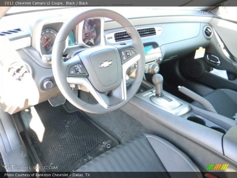 Black / Black 2012 Chevrolet Camaro LS Coupe
