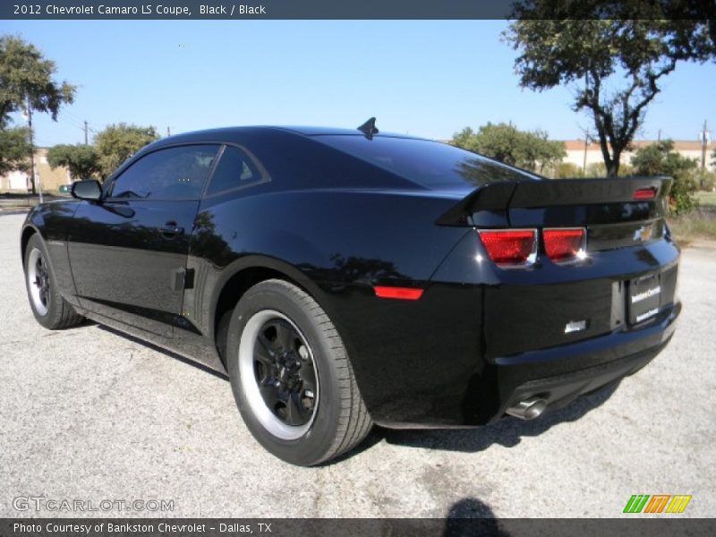 Black / Black 2012 Chevrolet Camaro LS Coupe