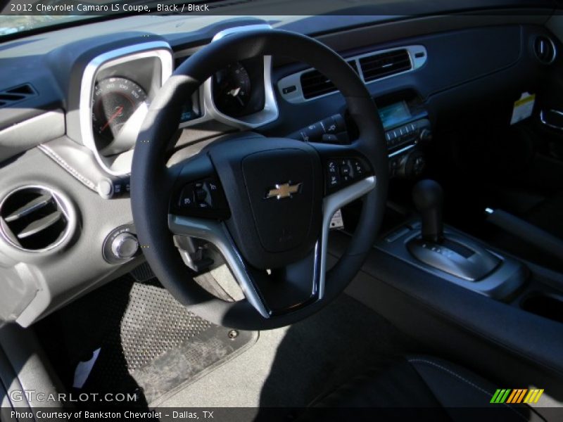 Black / Black 2012 Chevrolet Camaro LS Coupe