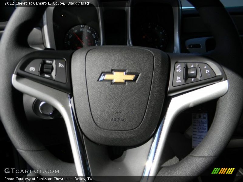 Black / Black 2012 Chevrolet Camaro LS Coupe