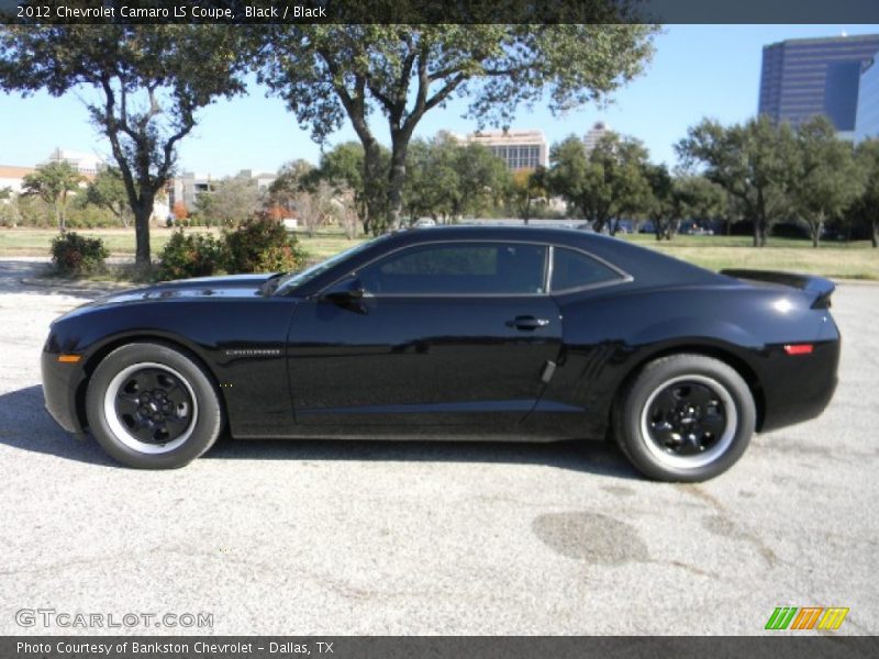 Black / Black 2012 Chevrolet Camaro LS Coupe