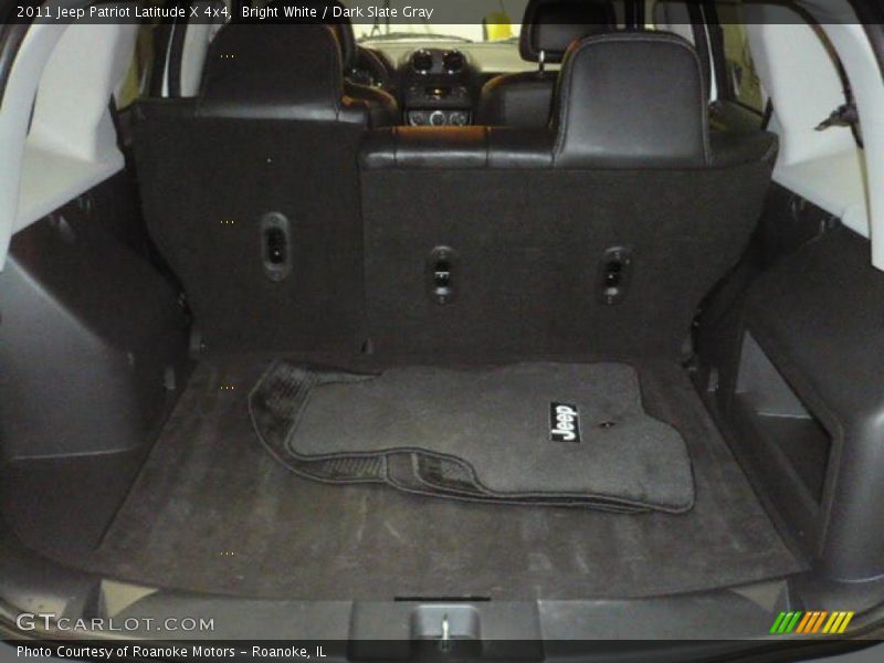 Bright White / Dark Slate Gray 2011 Jeep Patriot Latitude X 4x4