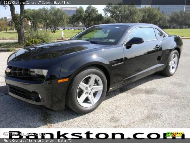 Black / Black 2012 Chevrolet Camaro LT Coupe
