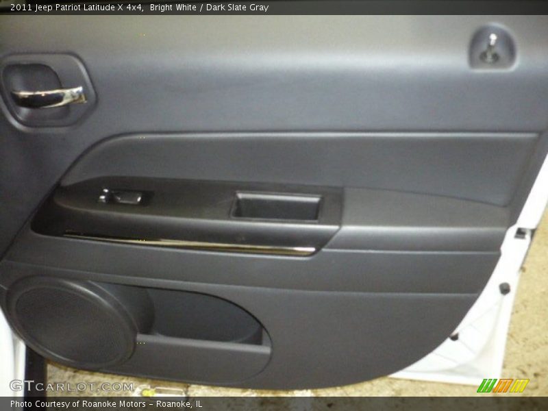 Bright White / Dark Slate Gray 2011 Jeep Patriot Latitude X 4x4