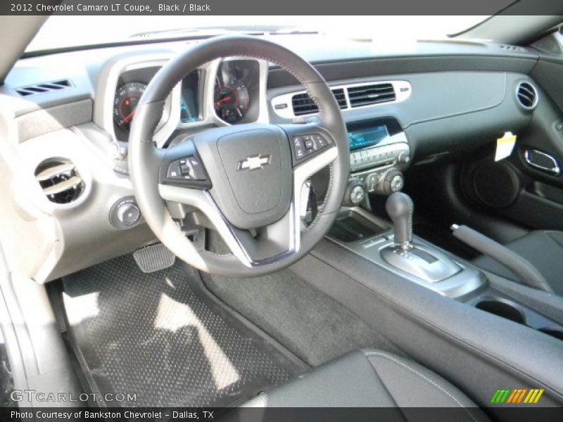 Black / Black 2012 Chevrolet Camaro LT Coupe