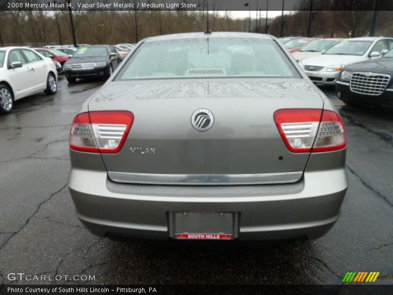 Vapor Silver Metallic / Medium Light Stone 2008 Mercury Milan I4