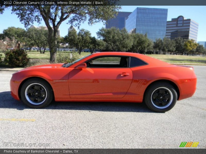  2012 Camaro LS Coupe Inferno Orange Metallic