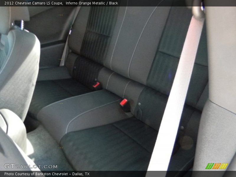 Inferno Orange Metallic / Black 2012 Chevrolet Camaro LS Coupe