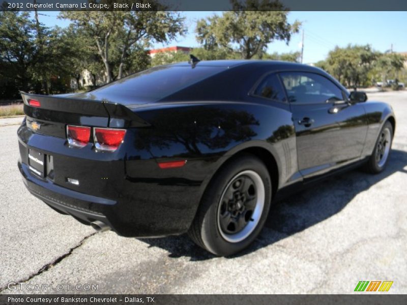 Black / Black 2012 Chevrolet Camaro LS Coupe