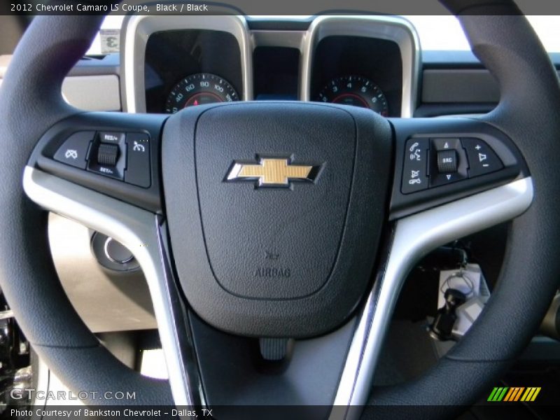 Black / Black 2012 Chevrolet Camaro LS Coupe