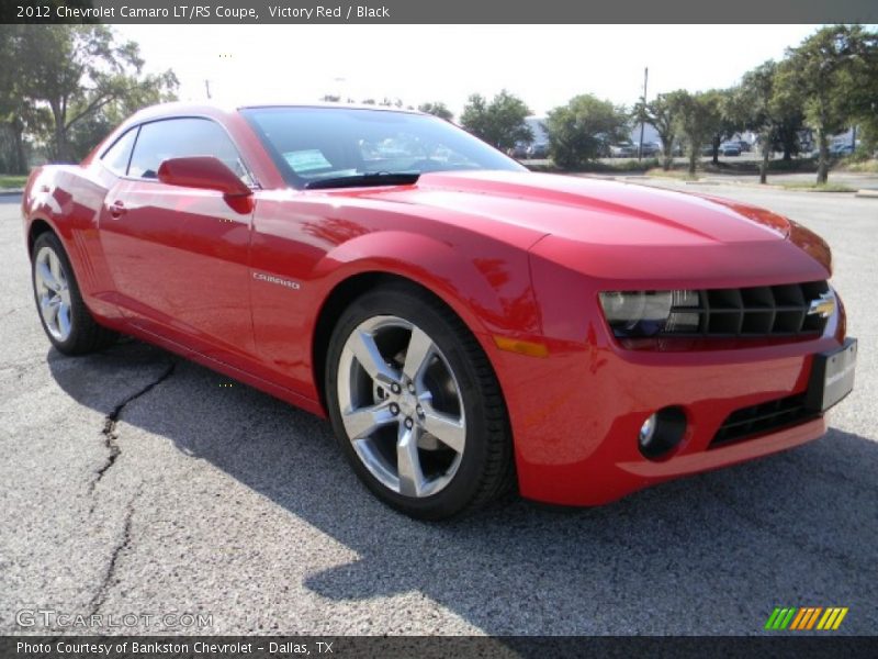 Victory Red / Black 2012 Chevrolet Camaro LT/RS Coupe