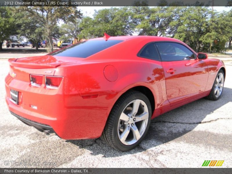 Victory Red / Black 2012 Chevrolet Camaro LT/RS Coupe
