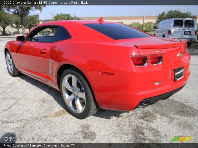 Victory Red / Black 2012 Chevrolet Camaro LT/RS Coupe