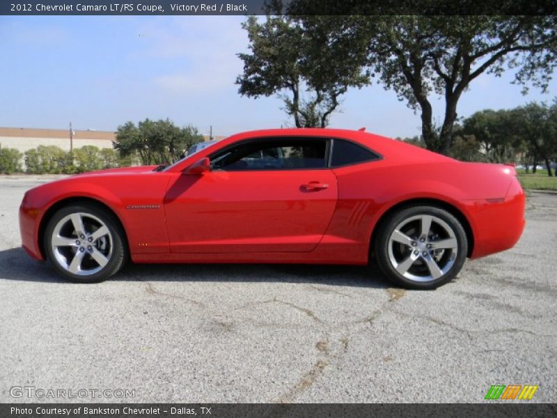 Victory Red / Black 2012 Chevrolet Camaro LT/RS Coupe