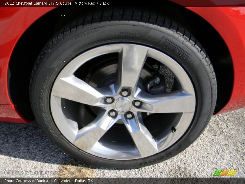 Victory Red / Black 2012 Chevrolet Camaro LT/RS Coupe