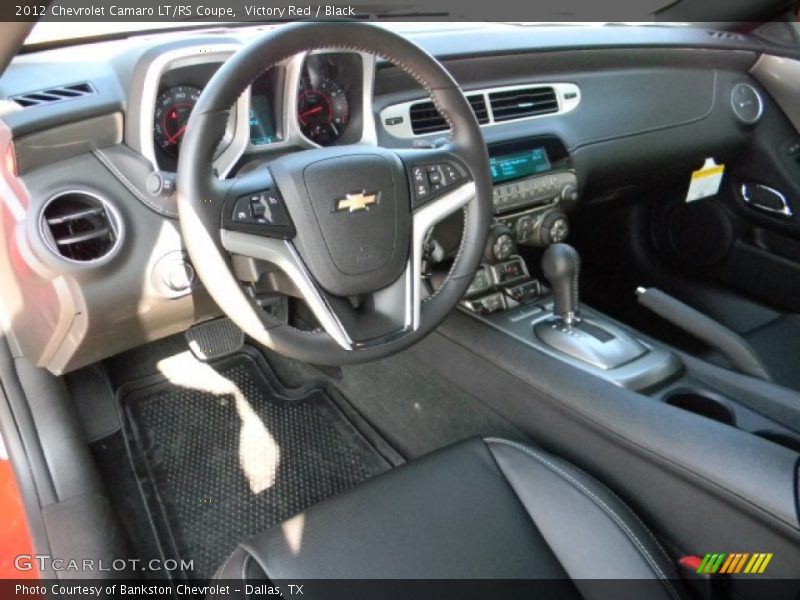 Victory Red / Black 2012 Chevrolet Camaro LT/RS Coupe