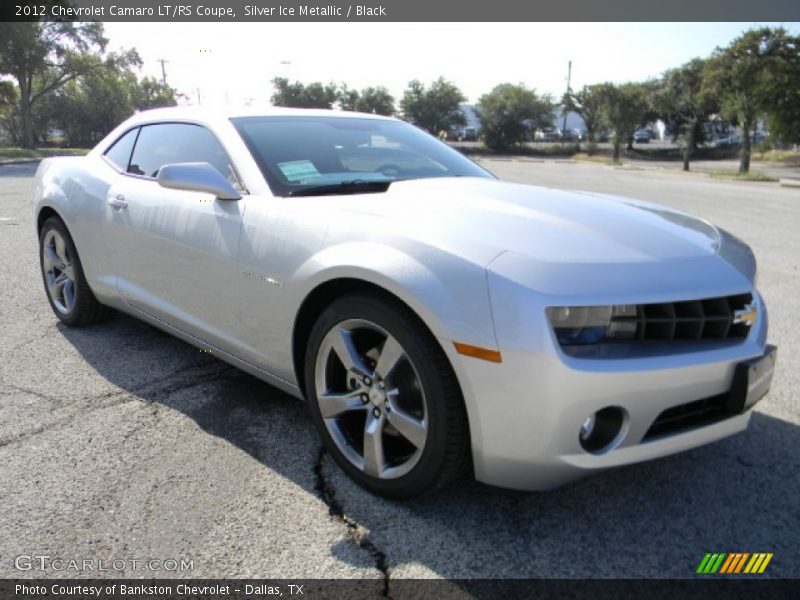 Silver Ice Metallic / Black 2012 Chevrolet Camaro LT/RS Coupe