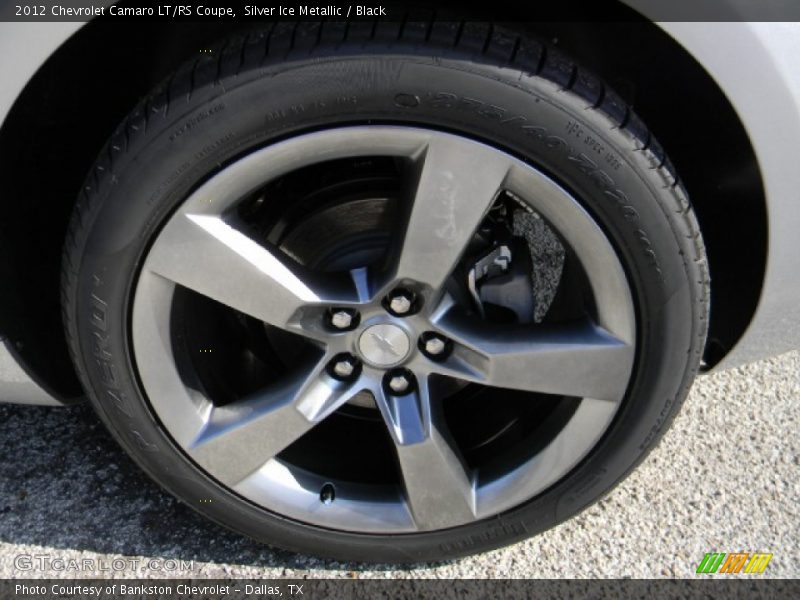 Silver Ice Metallic / Black 2012 Chevrolet Camaro LT/RS Coupe