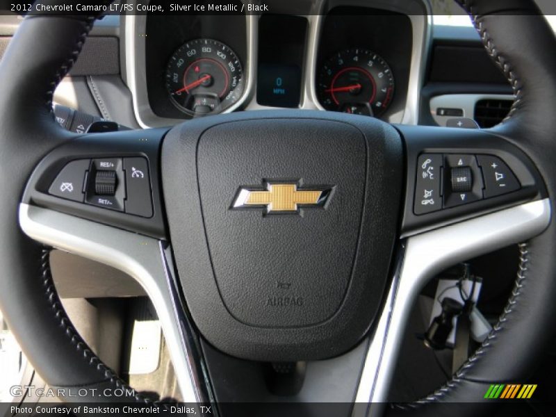 Silver Ice Metallic / Black 2012 Chevrolet Camaro LT/RS Coupe