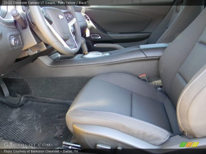 Rally Yellow / Black 2012 Chevrolet Camaro LT Coupe