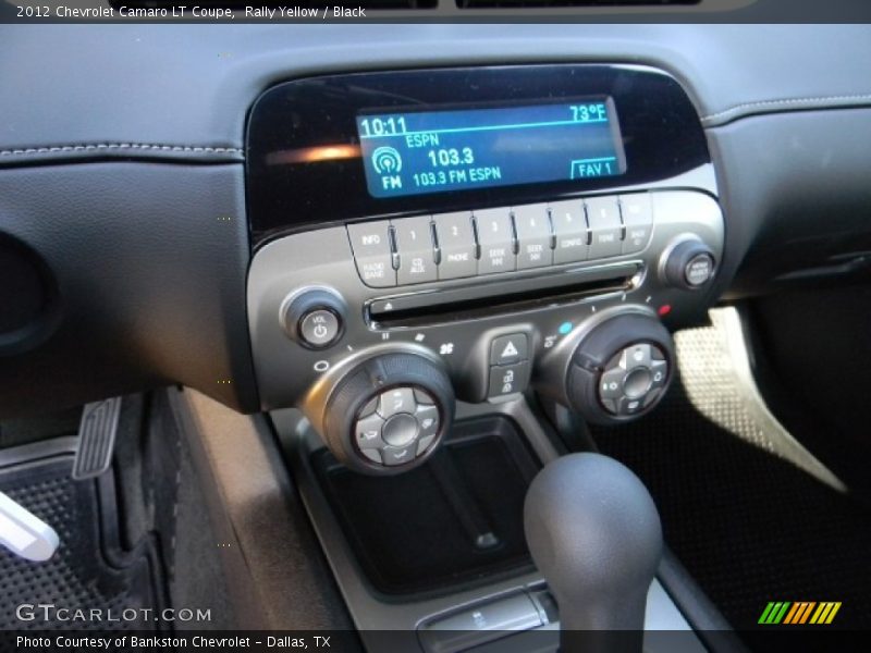 Rally Yellow / Black 2012 Chevrolet Camaro LT Coupe