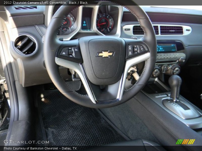 Black / Black 2012 Chevrolet Camaro LT/RS Convertible
