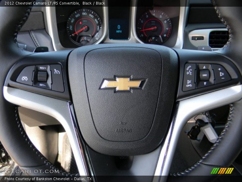 Black / Black 2012 Chevrolet Camaro LT/RS Convertible