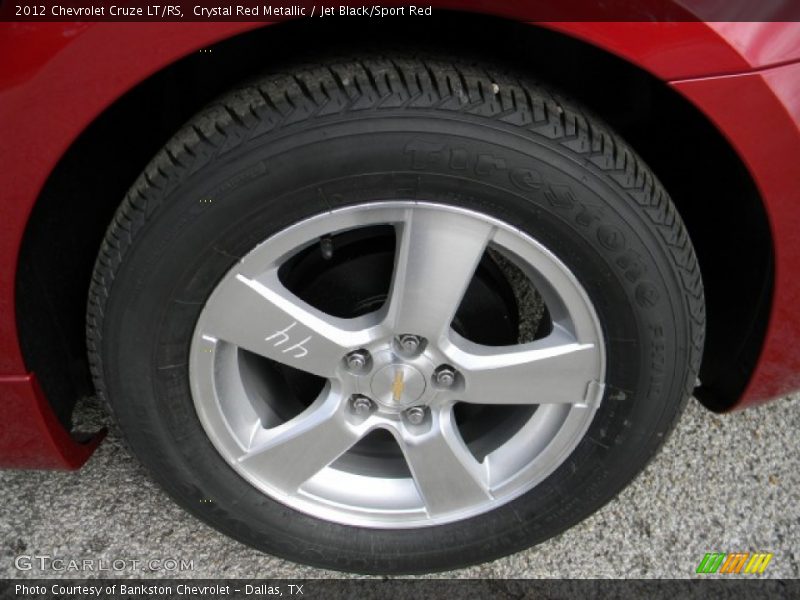 Crystal Red Metallic / Jet Black/Sport Red 2012 Chevrolet Cruze LT/RS