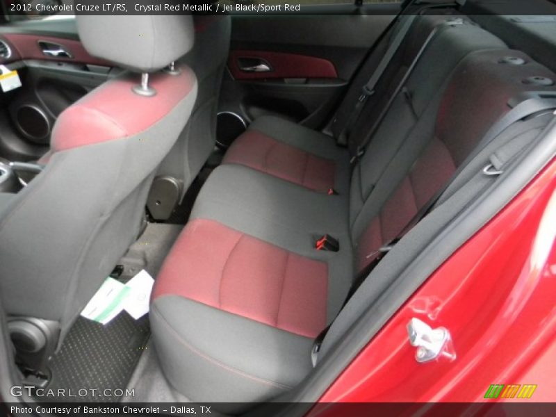 Crystal Red Metallic / Jet Black/Sport Red 2012 Chevrolet Cruze LT/RS
