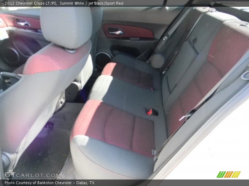 Summit White / Jet Black/Sport Red 2012 Chevrolet Cruze LT/RS