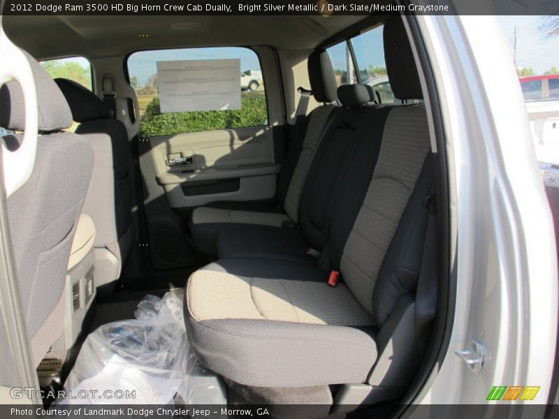 Bright Silver Metallic / Dark Slate/Medium Graystone 2012 Dodge Ram 3500 HD Big Horn Crew Cab Dually