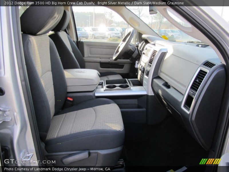 Bright Silver Metallic / Dark Slate/Medium Graystone 2012 Dodge Ram 3500 HD Big Horn Crew Cab Dually