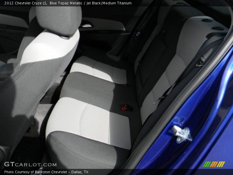 Blue Topaz Metallic / Jet Black/Medium Titanium 2012 Chevrolet Cruze LS