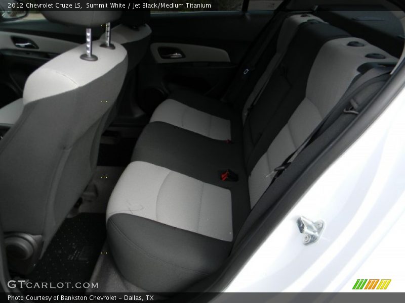 Summit White / Jet Black/Medium Titanium 2012 Chevrolet Cruze LS